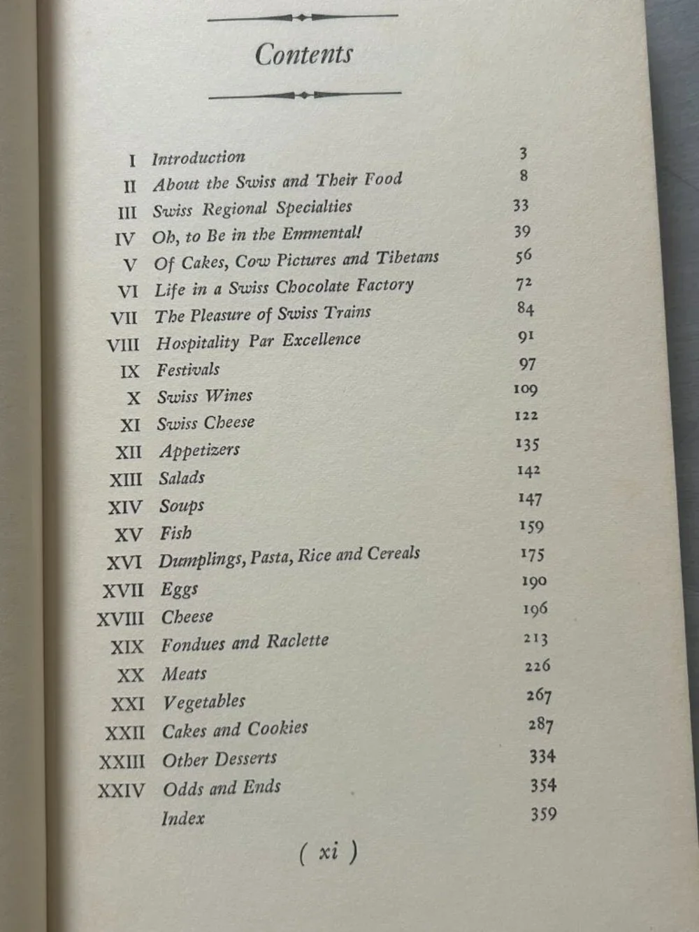 Vintage 1967 The Swiss Cookbook First Edition Hardcover Nika Standen Hazelton